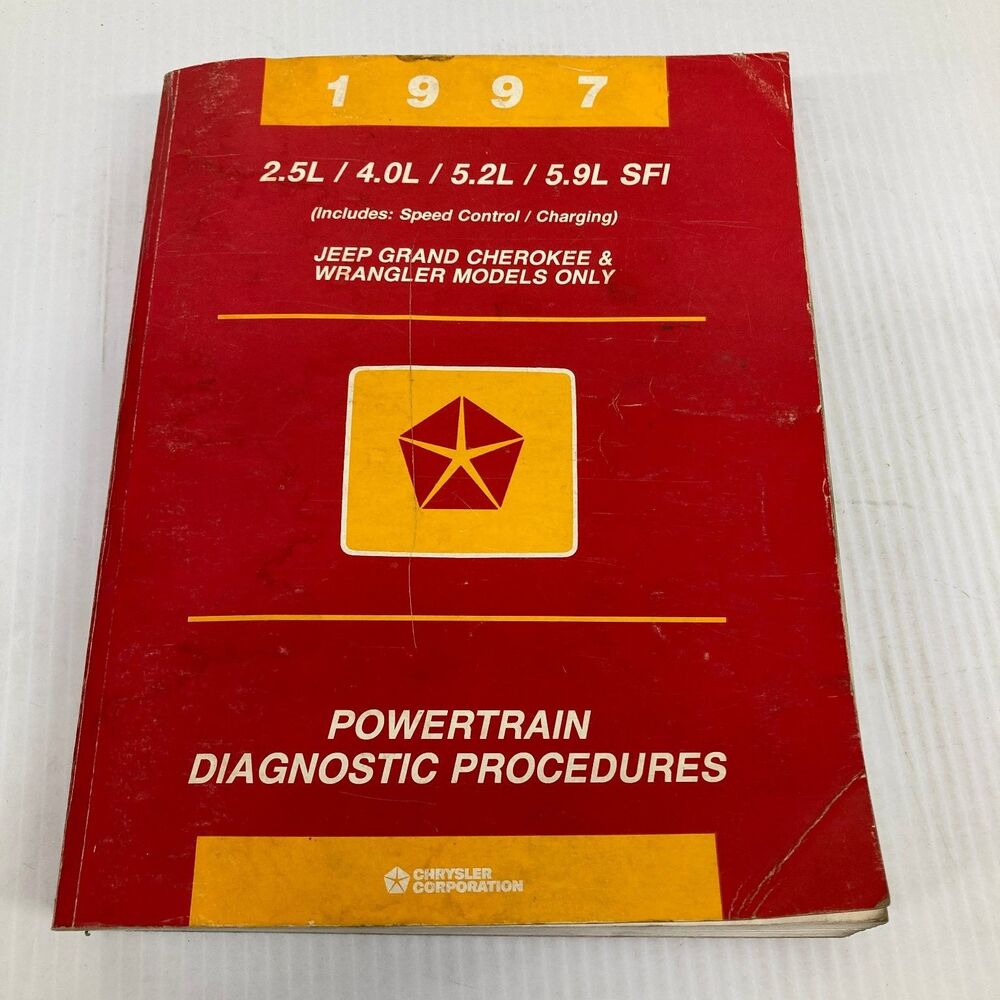 Jeep Grand Cherokee Wrangler Powertrain Diagnostic Chrysler 1997
